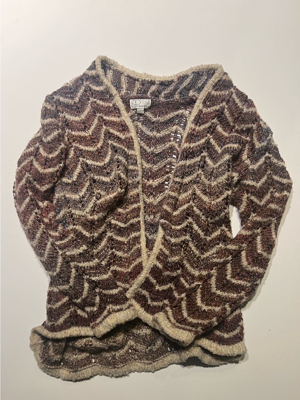 Wool blend knit cardigan, Parasol brand